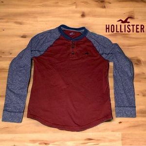 HOLLISTER Men’s long sleeve shirt- X-Small